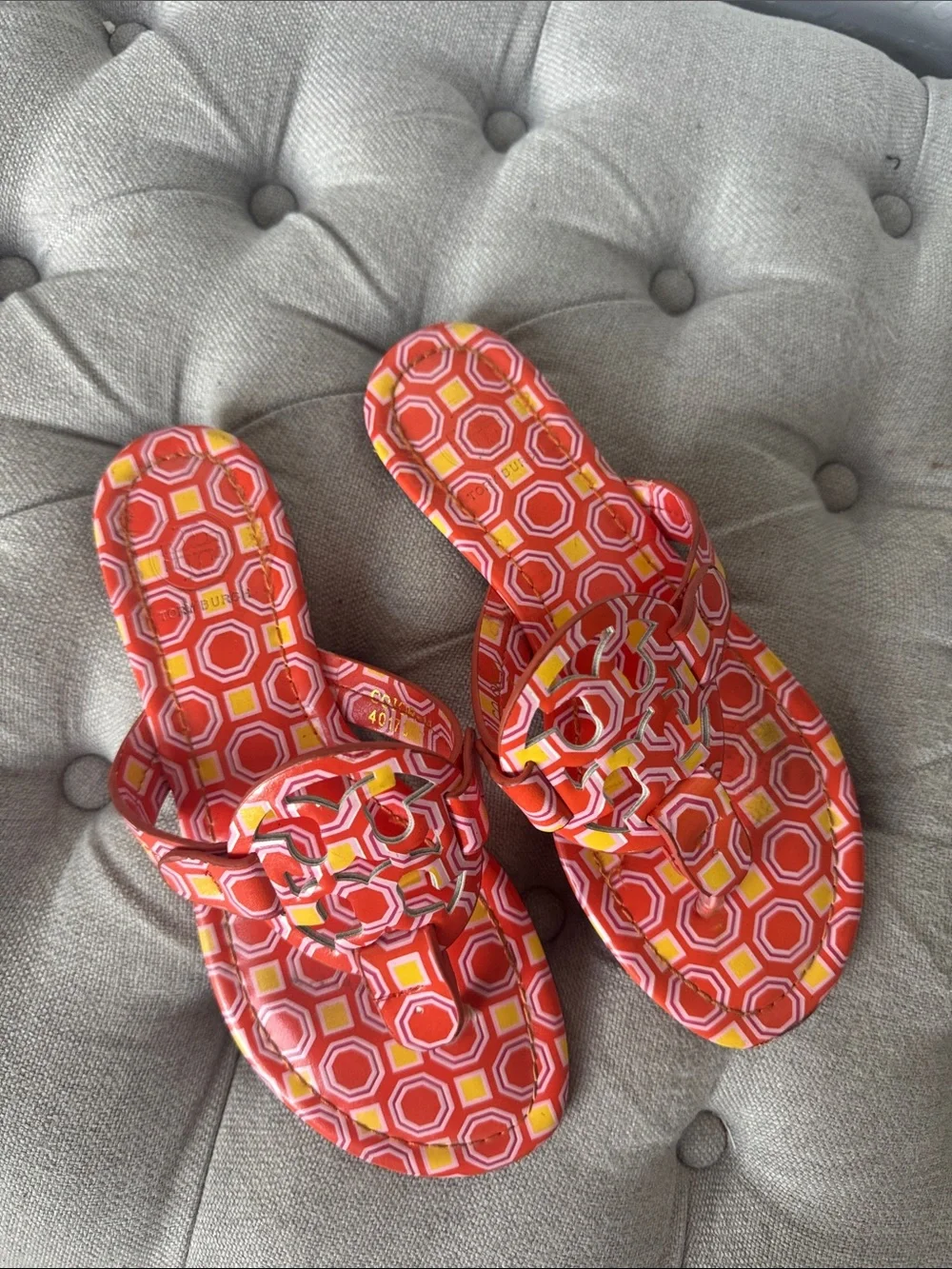 Tory Burch bright geometric